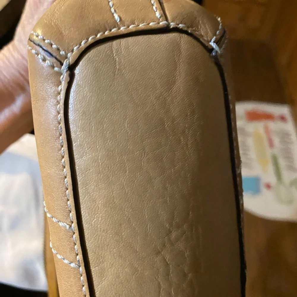 Coach Chelsea Lace 1941 A0793-10399 Tan Leather Shoulder Bag - Picture 3 of 7